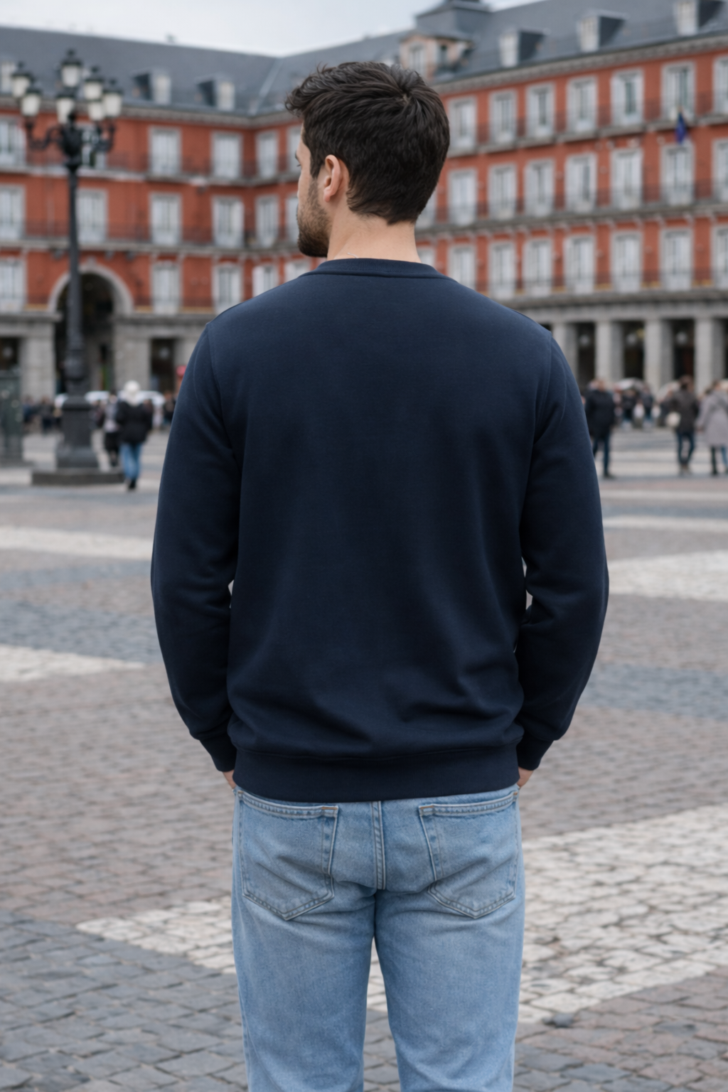 Sudadera "LaPanda Signature" azul marino