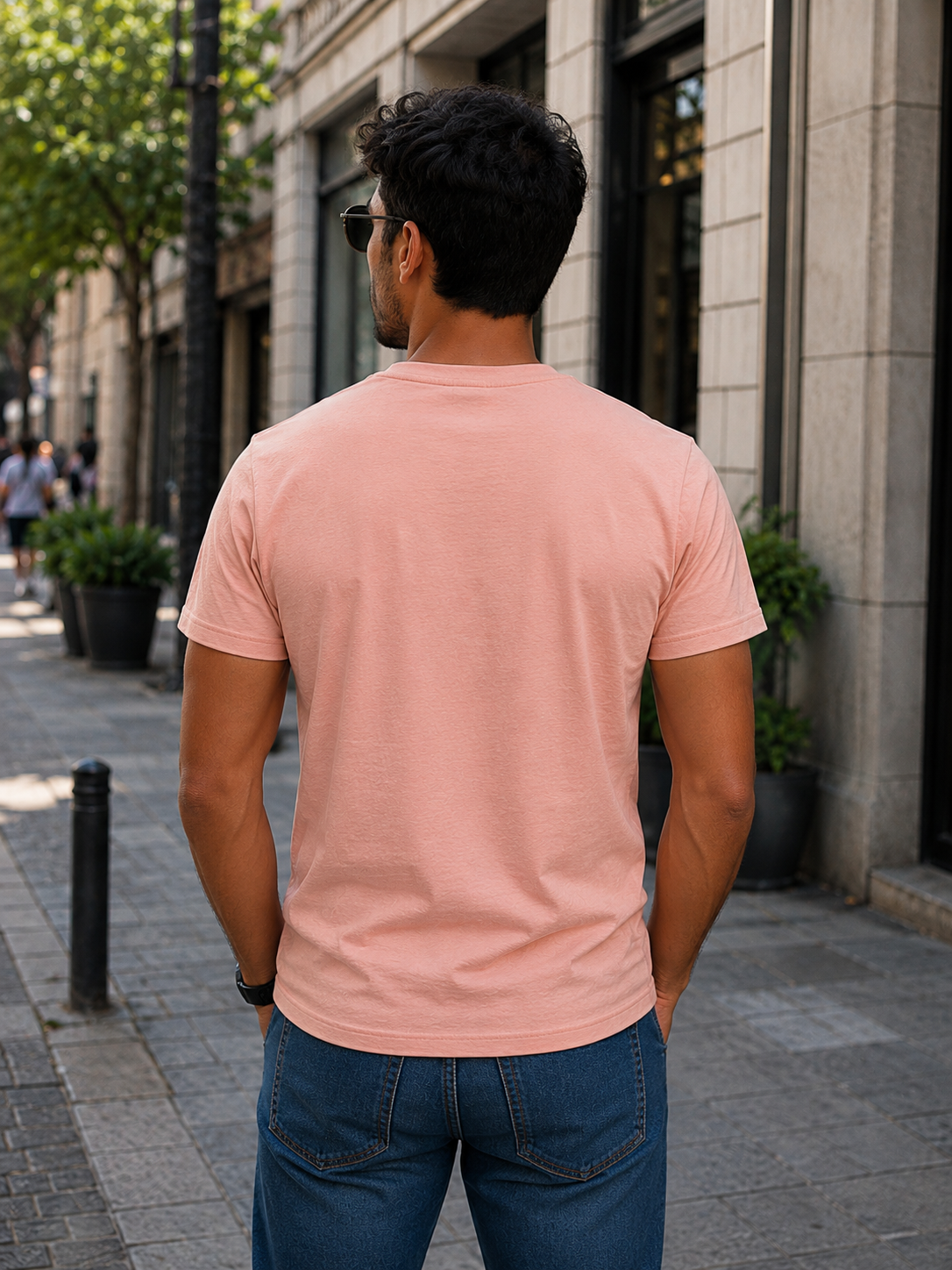 Camiseta "BasicPanda" Arcilla