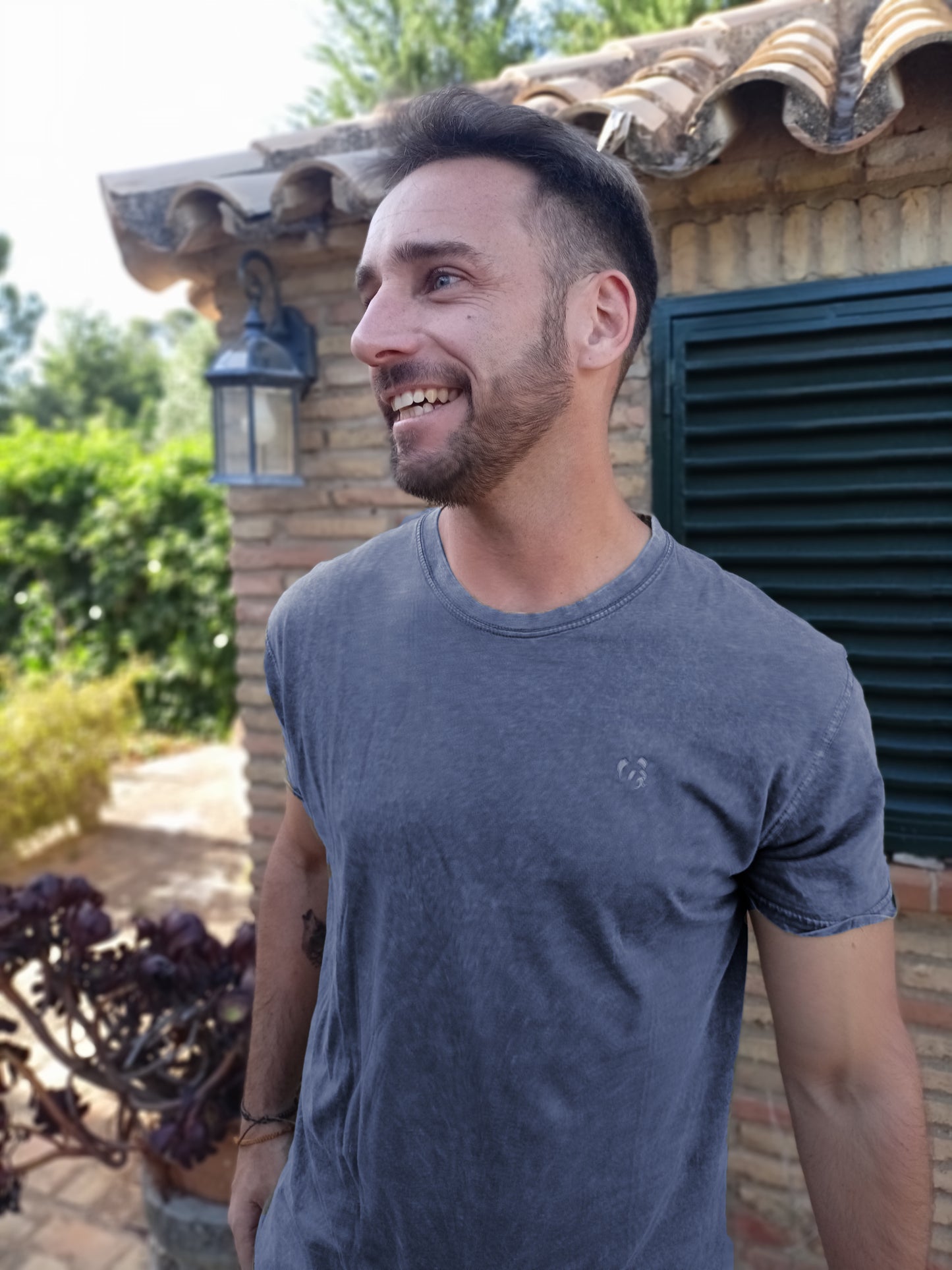 Camiseta "PandaJeans" Azul