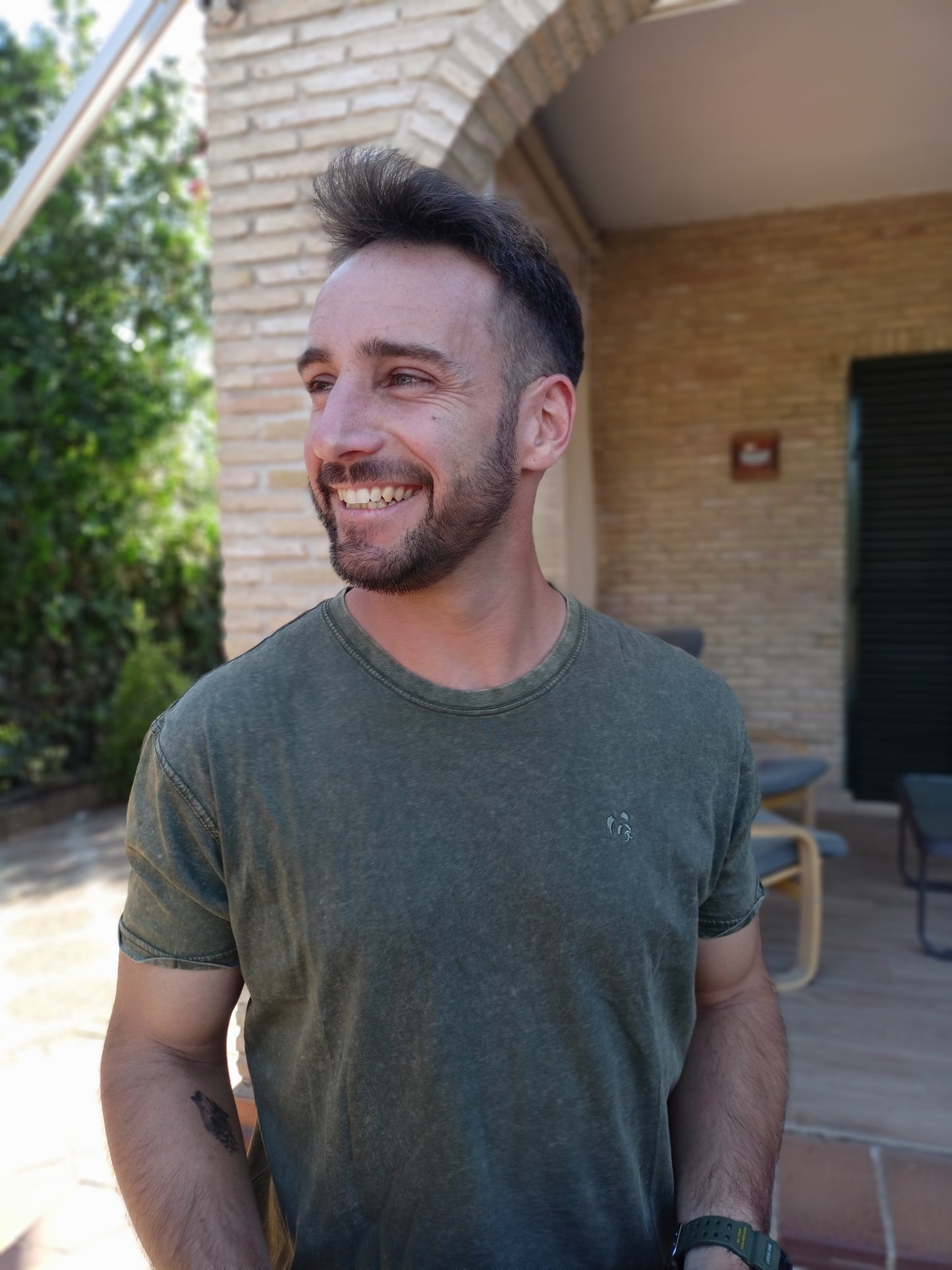 Camiseta "PandaJeans" Verde