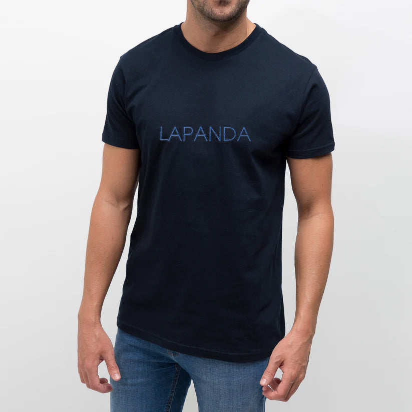 Camiseta "LAPANDA" Azul Marino