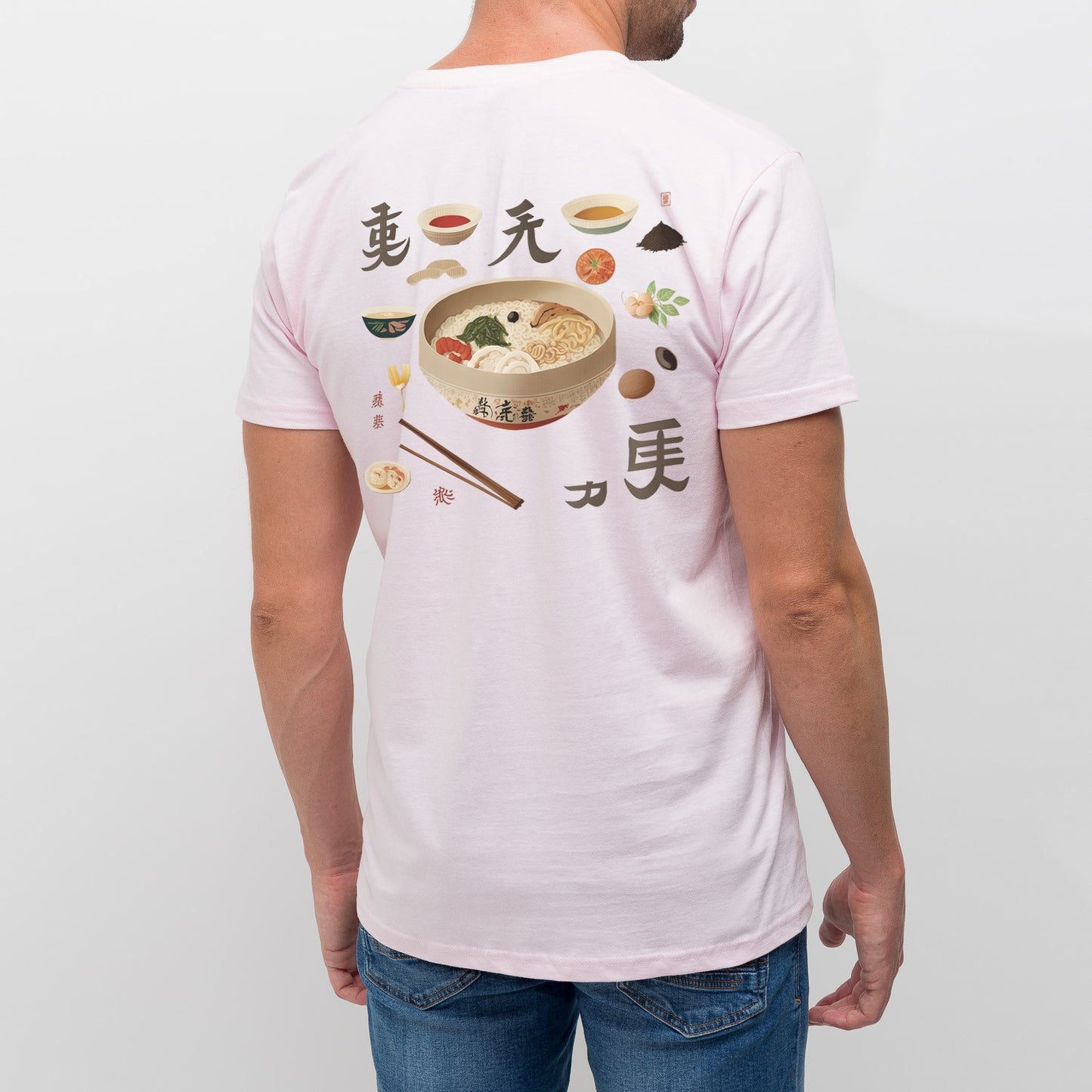 Camiseta "Ramen" Rosa