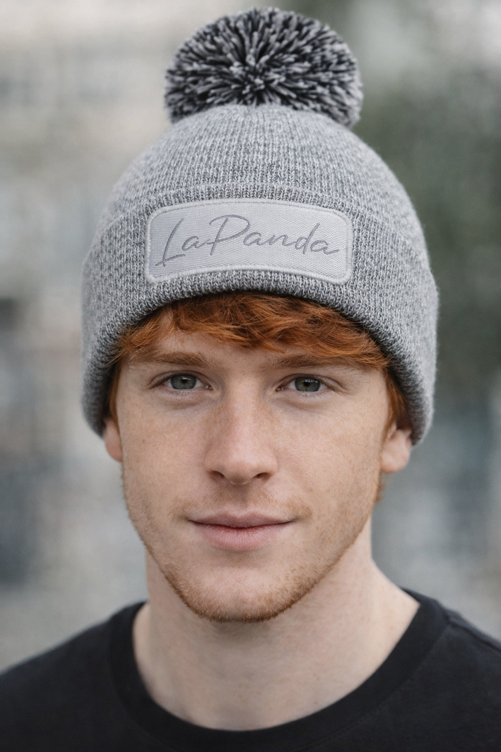 Gorro "Signature" gris