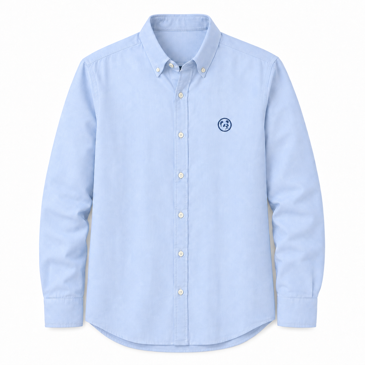 Camisa Azul Algodón LaPanda