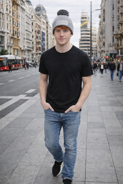 Gorro "Signature" gris