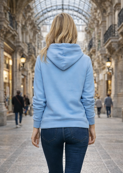 Sudadera "LaPanda Signature" azul celeste