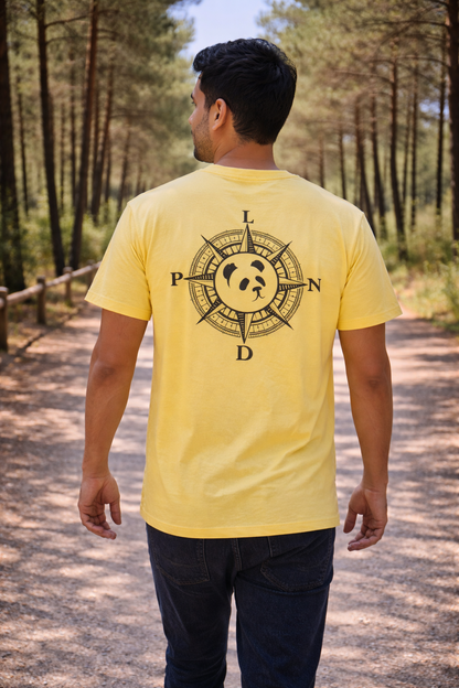 Camiseta "LaPanda Club" Amarillo
