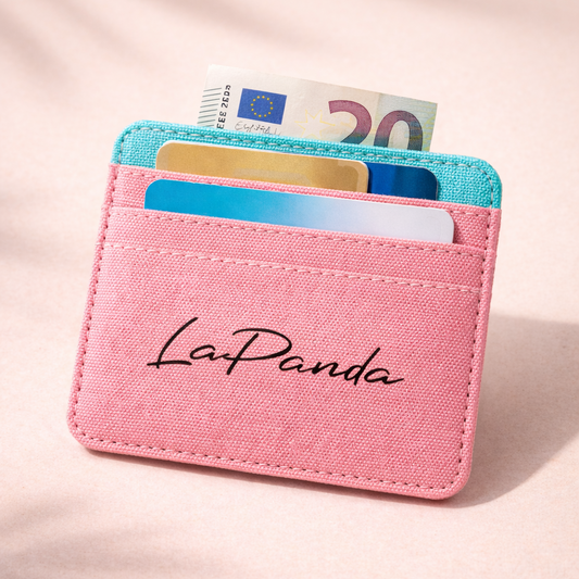 Tarjetero LaPanda – Rosa