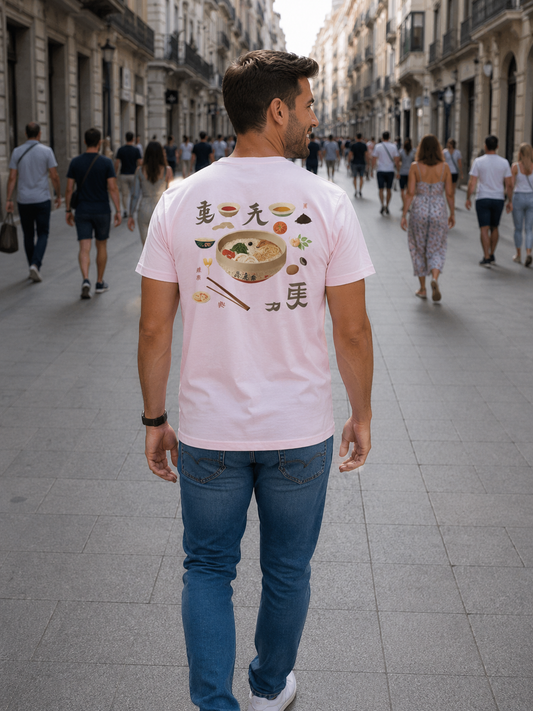 Camiseta "Ramen" Rosa