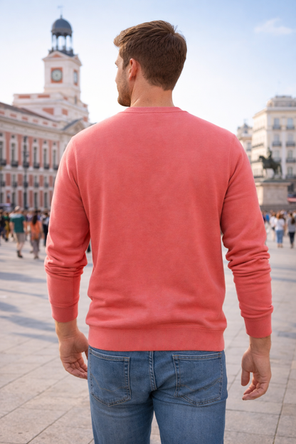 Sudadera "LaPanda Signature" coral