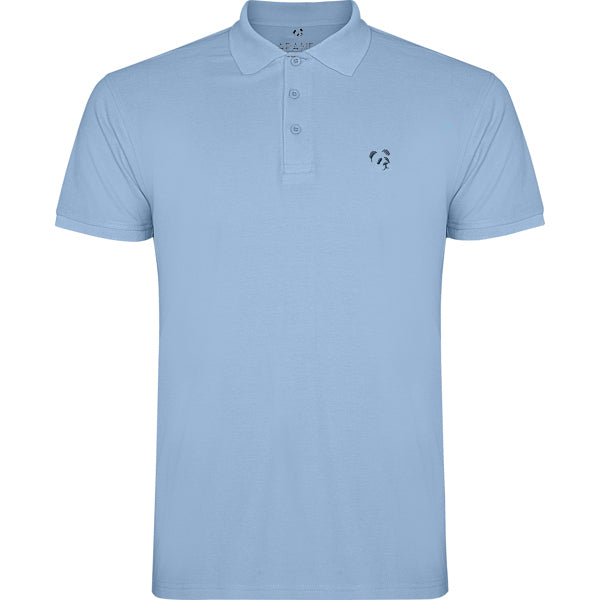 Polo "SimplyPanda" azul celeste