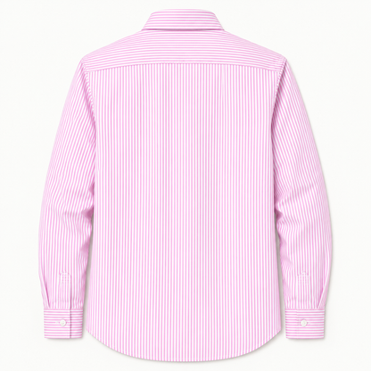 Camisa de Rayas Rosas Algodón LaPanda