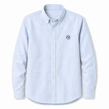Camisa de Rayas Azules Algodón LaPanda