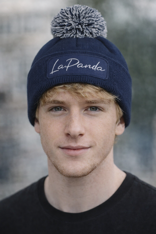 Gorro "Signature" azul marino