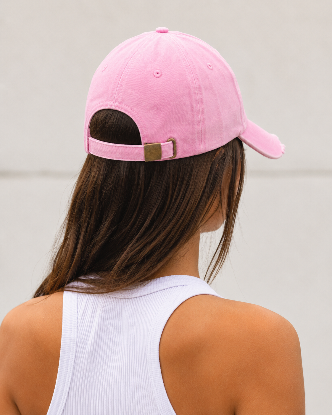 Gorra "Panda jeans" Rosa