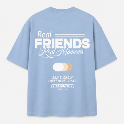 Camiseta Oversize "" azul