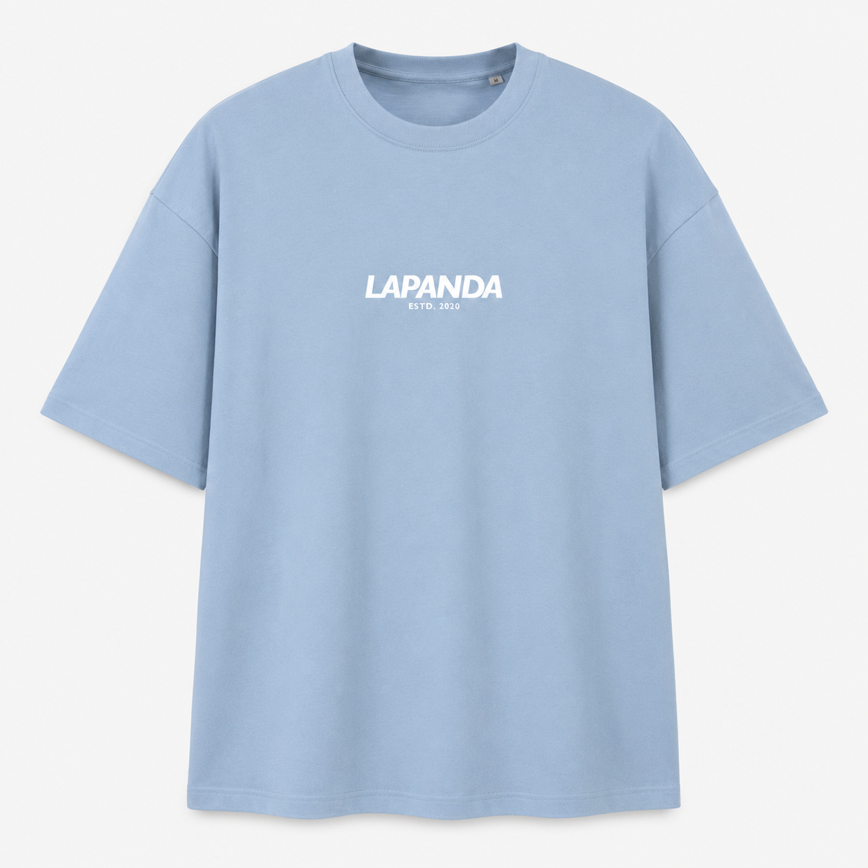 Camiseta Oversize "" azul