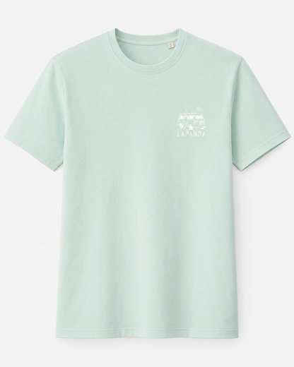 LaPanda "Beach Van" Mint · Print Blanco